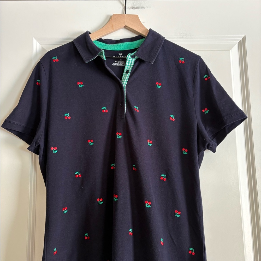 Talbots 1/4 Button Women’s Top - Picture 3 of 6